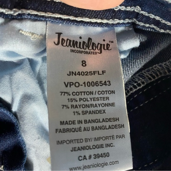 Jeaniologie Denim Overalls Jumper Dress Size 8 Adjustable Cutegoth Kidcore Y2K - Picture 11 of 13
